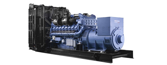 Ανώτατη απόδοση 1650 KVA-2800 KVA Συγκρότημα γεννήτρου υψηλή αξιοπιστία
