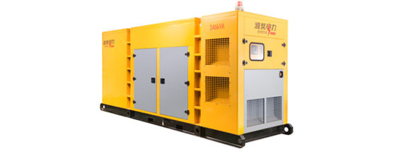 33KVA-1375KVA μονάδα παραγωγής αερίου με απώλεια ψύξης του ανεμιστήρα-κραδιατήρα